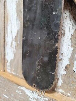 Vintage Coke Porcelain Sign Old Soda Coca Cola General Store Screen Door Push
