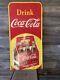 Vintage Coke Sign Coca Cola 6 Pack Sign Original