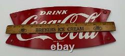 Vintage Coke Sign Fishtail 12