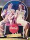 Vintage Coke a Cola Cardboard Advertising sign Vintage Extremely Rare One