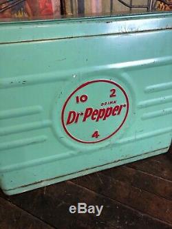 Vintage Dr Pepper Atlas 18 Cooler Coca Cola Coke 7up Pepsi Orange Crush Sign