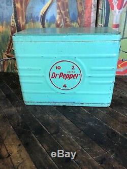 Vintage Dr Pepper Atlas 18 Cooler Coca Cola Coke 7up Pepsi Orange Crush Sign