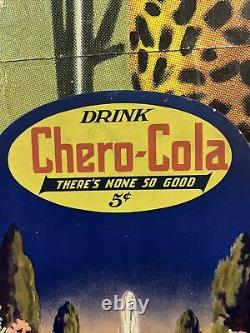 Vintage Drink Chero Cola Sign Fountain Coca Cola 7up Pepsi Orange Crush Dr Peppe