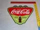 Vintage Drink Coca Cola Ice Cold? Bottle 11 3/4 Metal Soda Coke Gas Oil Sign