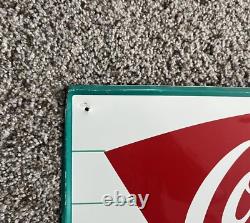 Vintage Early 50's Coca Cola Sign Enjoy That Refreshing New Feeling 32 X 12