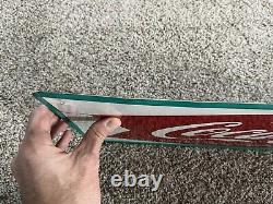 Vintage Early 50's Coca Cola Sign Enjoy That Refreshing New Feeling 32 X 12
