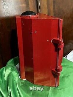 Vintage Econolite Coca Cola Lighted Heavey Clock Unusual