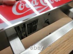 Vintage Enjoy Coca Cola Counter Light Up Sign Advertisement B2