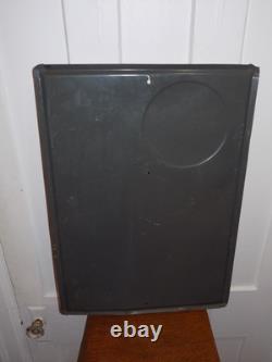 Vintage Enjoy Coca Cola Embossed Chalkboard Metal Sign