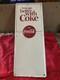 Vintage Enjoy Coca Cola Original Embossed Sign