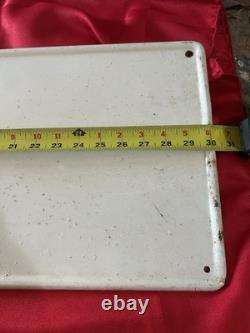 Vintage Enjoy Coca Cola Original Embossed Sign