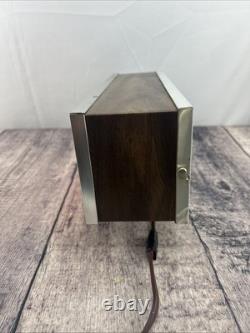 Vintage Enjoy Coca Cola Retro Light Up Tabletop Restaurant Bar Chrome Sign