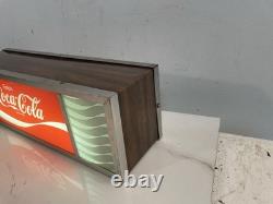 Vintage Enjoy Coca Cola Retro Light Up Tabletop Restaurant Bar Display Sign 14