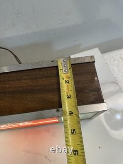 Vintage Enjoy Coca Cola Retro Light Up Tabletop Restaurant Bar Display Sign 14