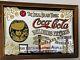 Vintage Etched/serigraphed Coca Cola Bar Mirror