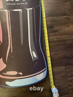 Vintage Giant 54 Medal Coca-cola Cut Out Bottle Sign