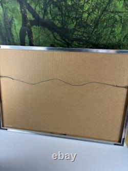 Vintage Hebrew Coca-Cola Framed Sign