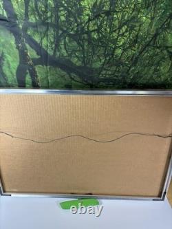 Vintage Hebrew Coca-Cola Framed Sign