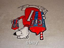 Vintage Icee Frozen Coca Cola Slushy Polar Bear 12 Soda Ice Gas Oil Kmart Sign