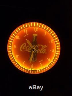 Vintage Image Time Inc. Coca Cola Neon Clock