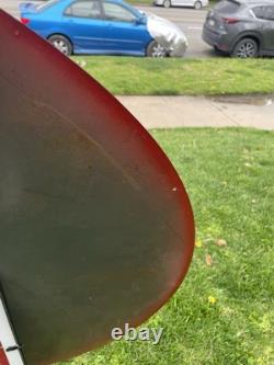 Vintage Large Coca Cola 4 Foot Flat Metal Sign