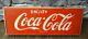 Vintage Large Coca Cola Soda Light Up Box Sign 34 1/2 x 13 Enjoy Coke