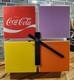 Vintage Lighted Coca Cola Electric Wall Clock Sign