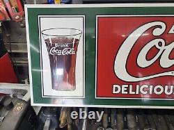 Vintage Like Coca-cola Sign Delicious And Refreshing L36xw12