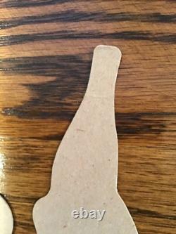 Vintage MCM Coca Cola Santa Elves Stand Up Store Display Sign Standee Easel Vintage MCM Coca Cola Santa Elves Stand Up Store Display Sign Standee Easel