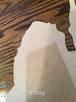 Vintage MCM Coca Cola Santa Elves Stand Up Store Display Sign Standee Easel