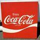Vintage Metal Enjoy Coca-Cola Sign 36 x 36 x 1 old coca cola coke soda