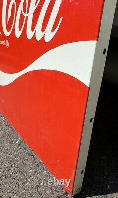 Vintage Metal Enjoy Coca-Cola Sign 36 x 36 x 1 old coca cola coke soda
