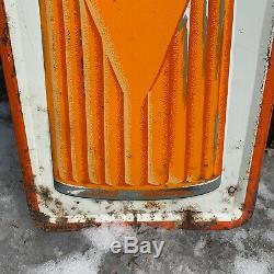 Vintage Orange Crush Sign Made In Canada Barker 1967 81/2 X 35