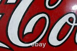 Vintage Original 1930's Coca Cola Soda Pop 30 Porcelain Metal Advertising Sign