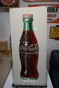 Vintage Original 1947 Coca-cola Bottles Sign