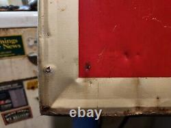 Vintage Original Antique Gas Oil General Store Large Sign 1950 Coca-cola