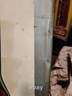 Vintage Original Antique Gas Oil General Store Large Sign 1950 Coca-cola