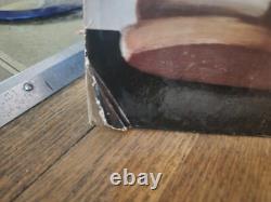 Vintage Original Antique Gas Oil General Store Sign Coca-cola Santa Clause