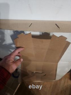 Vintage Original Antique Gas Oil General Store Sign Coca-cola Santa Clause