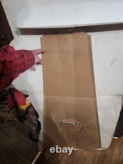 Vintage Original Antique Gas Oil General Store Sign Coca-cola Santa Clause