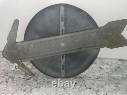 Vintage Original Drink Coca-Cola IN BOTTLES Sign Coke 12 Button Arrow