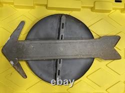 Vintage Original Drink Coca-Cola IN BOTTLES Sign Coke 12 Button Arrow