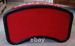 Vintage Original Embossed Coca-Cola Stadium Vendor Ball Park Cooler Metal RARE