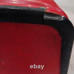 Vintage Original Embossed Coca-Cola Stadium Vendor Ball Park Cooler Metal RARE