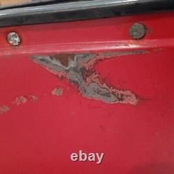 Vintage Original Embossed Coca-Cola Stadium Vendor Ball Park Cooler Metal RARE
