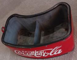 Vintage Original Embossed Coca-Cola Stadium Vendor Ball Park Cooler Metal RARE