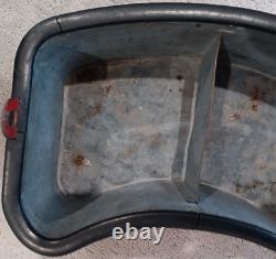 Vintage Original Embossed Coca-Cola Stadium Vendor Ball Park Cooler Metal RARE