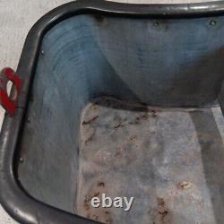 Vintage Original Embossed Coca-Cola Stadium Vendor Ball Park Cooler Metal RARE