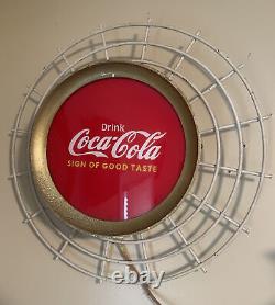 Vintage Original Price Bros Lighted Sign Drink Coca-Cola Sign Of Good Taste