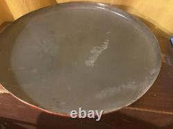 Vintage Original porcelain 24 inch Coca-Cola bottle sign button